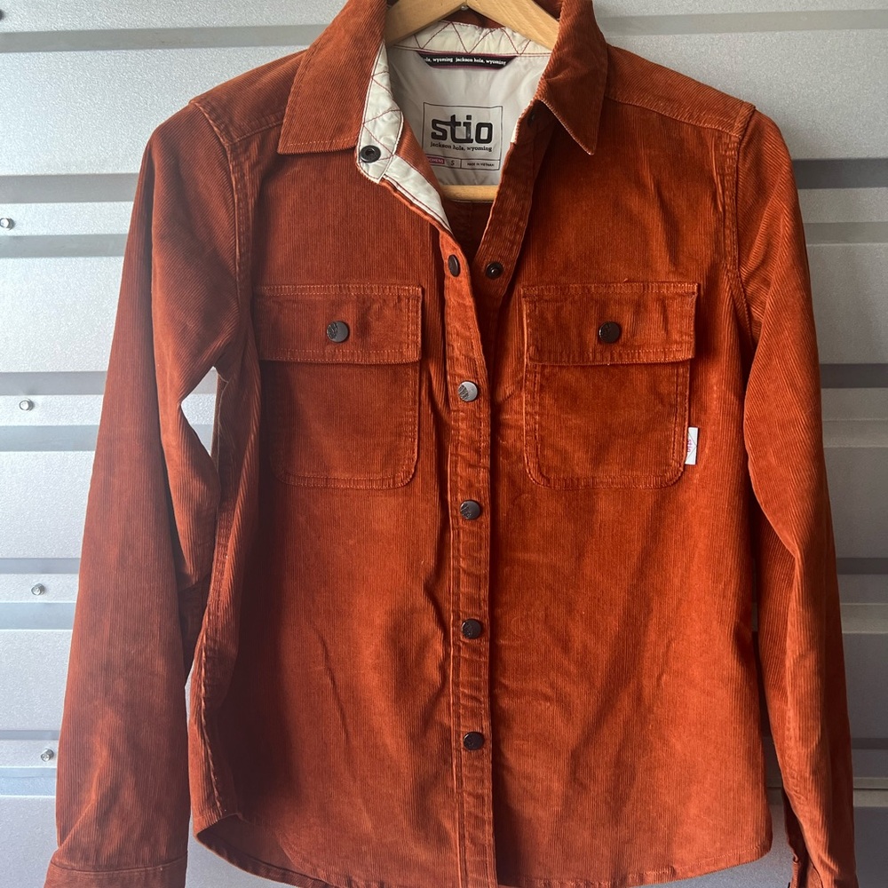 Stio Women's Rust Corduroy Jacket